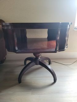 Pair Of Vintage Wood Tables