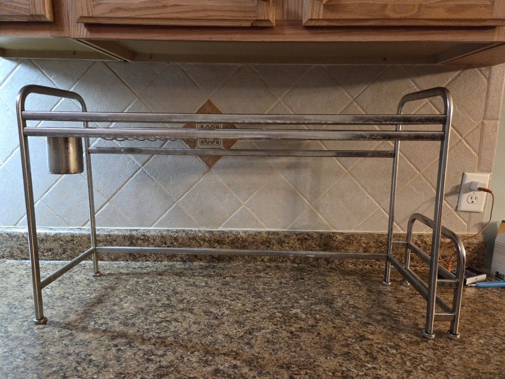 Large Over The Sink Dish Rack Organizer
