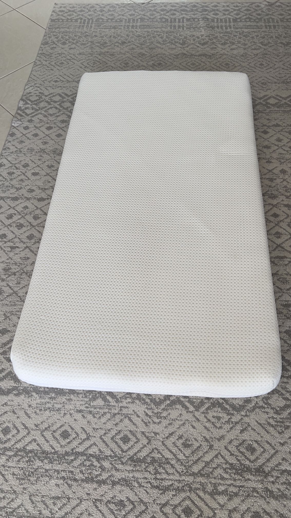 Crib Mattress | Baby Mattress for Crib, Dual-Layer, Safe, 100% Breathable & Machine Washable Infant Crib Mattress, Removable Cover, Thick Cushion, Whi