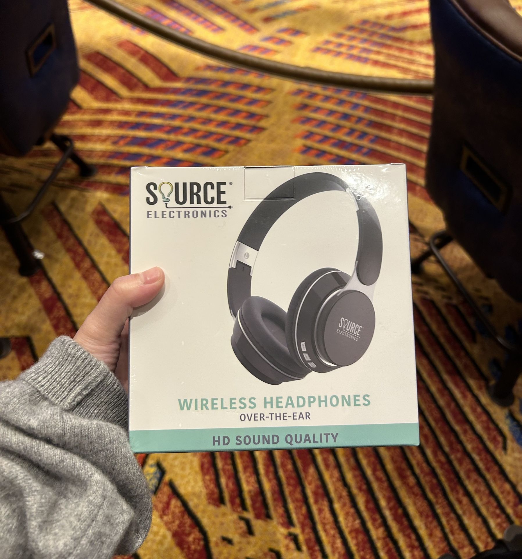 Source Electronics Wireless Over-Ear Headphones – Brand New, HD Sound Quality