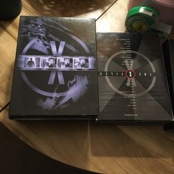 X-Files seasons one through five on DVD