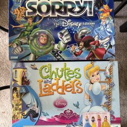 Disney Sorry And Princess Chutes And Ladders