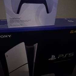 Ps5 Digital Edition 1tb, Brand New With Controller
