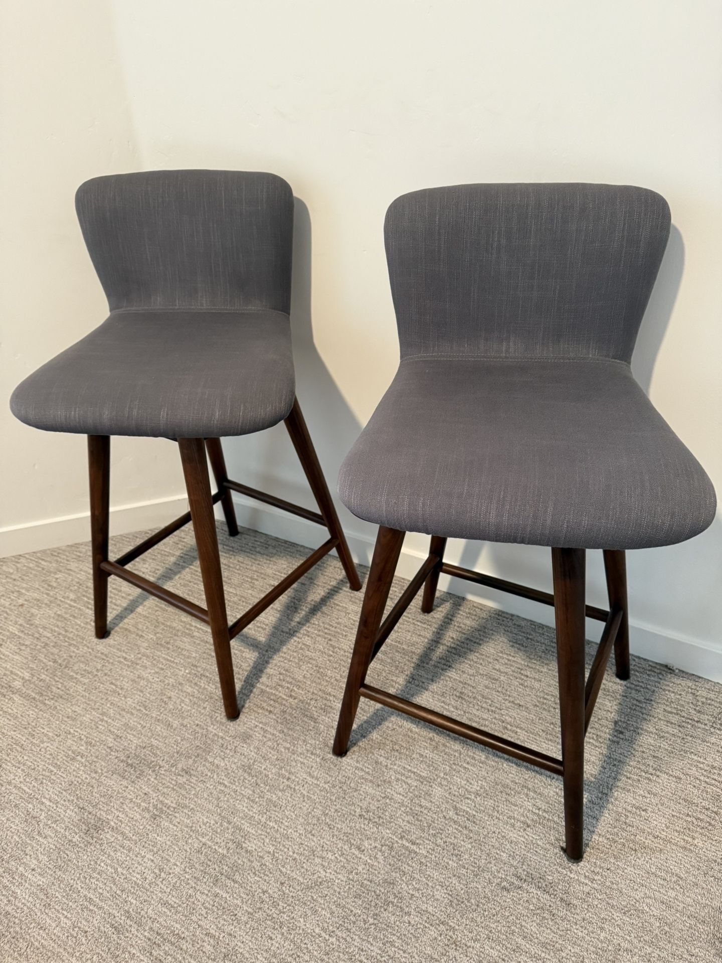 Set Of 2 Counter Stools From Article - Like New