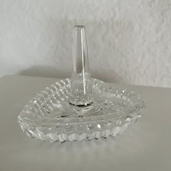Vintage Waterford Crystal ring /trinket Holder