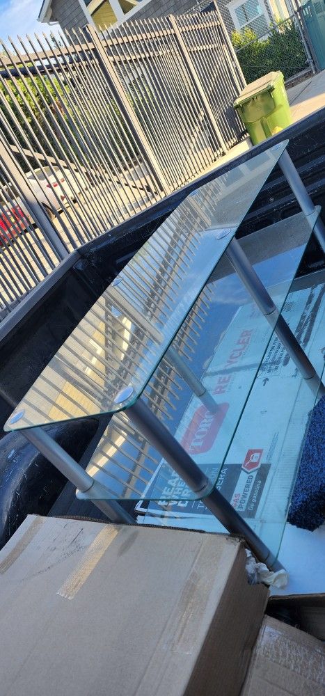 Glass Tv Stand