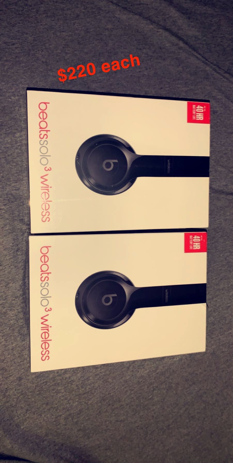 Brand new beats solo 3 wireless