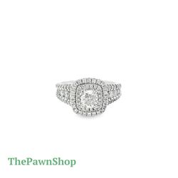 Stunning Diamond Engagement Ring Size 7 