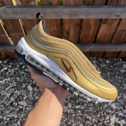 Nike Air Max 97 Metallic Gold (Size 9.5)