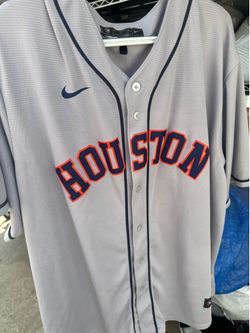 Nike Houston Astros Gray MLB Baseball Jersey Size XXL Officially Licensed