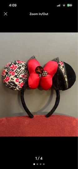Pirate Minnie mouse hot pink Disney ears