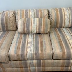 Sofa 3 Seater-Beige & Multicolored 