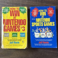 How to Win at Nintendo Games #3, sports games, Rovin strategy Books NES 1990