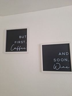 Wall Decor $10 for Both