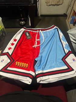 Swingman Brand Jordan Split Colored Basketball Shorts with Tags Size 3XL
