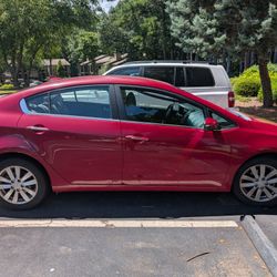 Kia Forte Red 2014