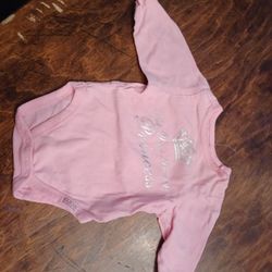 Garanimals Onesie Reads "Not Your Average Princess "