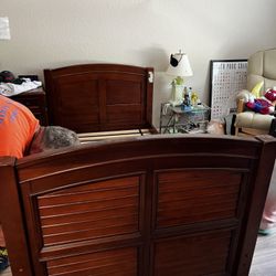 Twin Bed Frame Solid Wood 