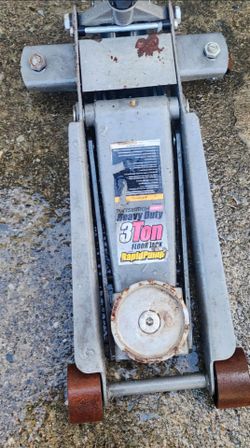 Pittsburgh heavy duty 3 ton floor jack rapid pump