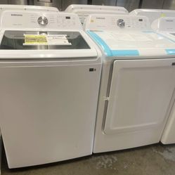 NEW SAMSUNG WASHER & DRYER SET
