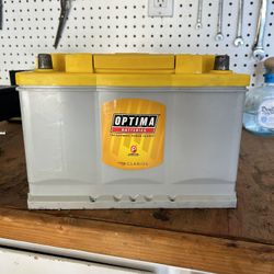 OPTIMA YELLOWTOP AGM Battery Basically Brand New