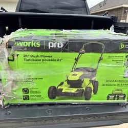 Greenworks Pro 80-volt, 21-in/ Used 