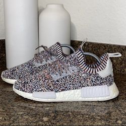 Pre Owned Adidas NMD R1 PrimeKnit Static Mens Sneakers Size 8 for Sale in Costa Mesa CA OfferUp