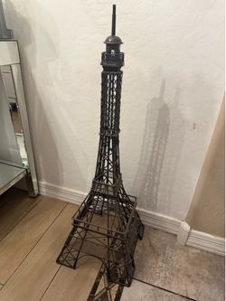 Metal steel Eiffel Tower Paris