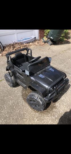 Black Jeep - Battery Operated 