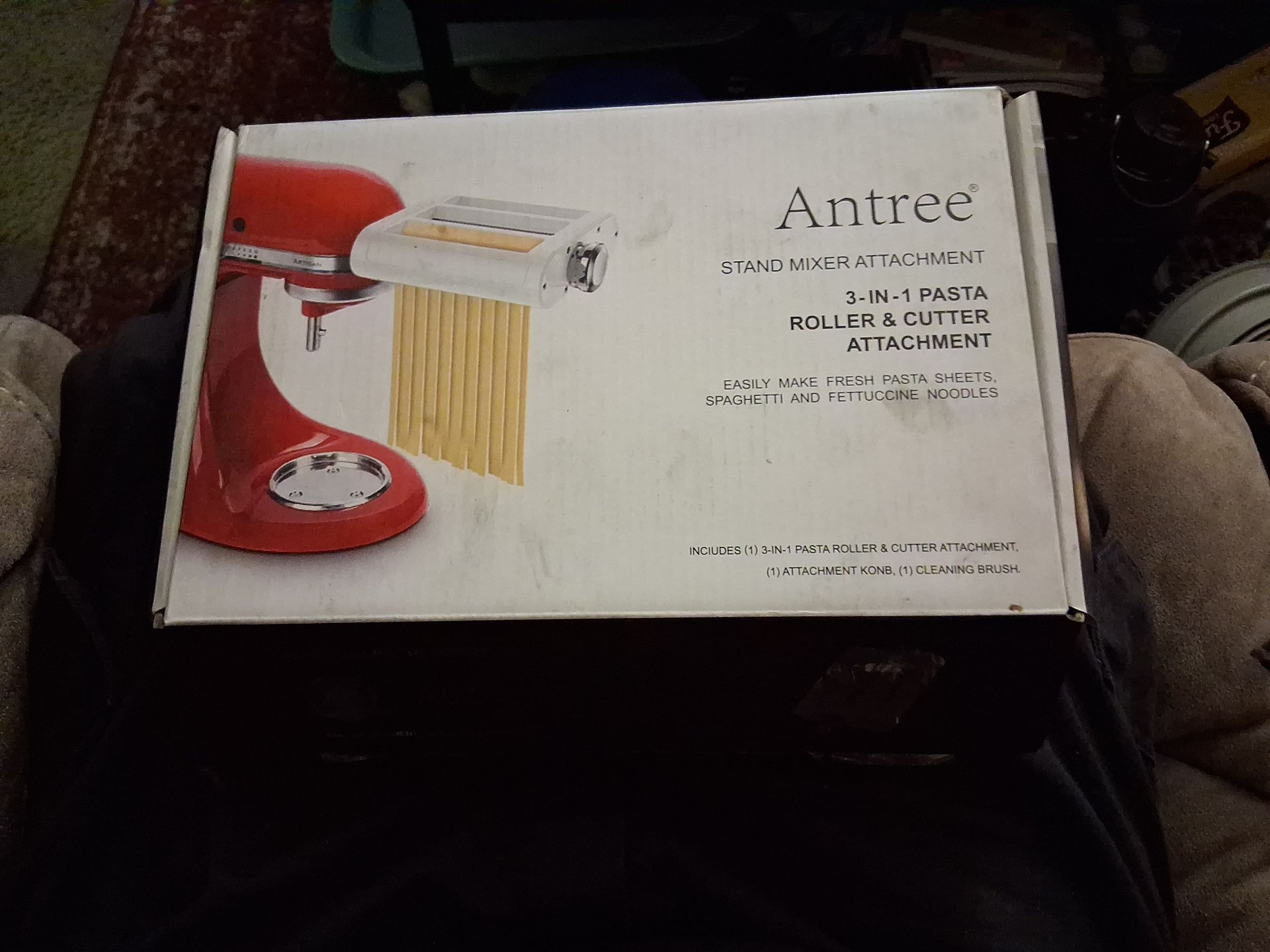 Antree stand mixer attachments three in one pasta roller in cutter attachments