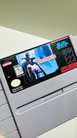 Nosferatu For Super Nintendo Video Game