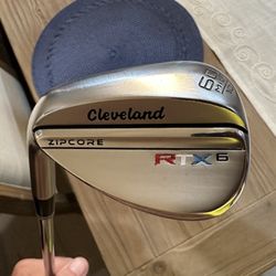 Cleveland RTX 6 Tour Raw Wedge 60* Left Handed