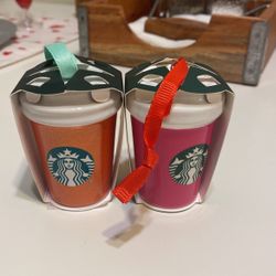 starbucks ornaments
