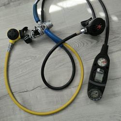 Aqualung TITAN scuba Diving Regulator Complete