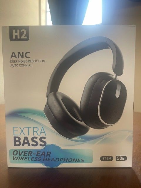 Hybrid Active Noise Cancelling Bluetooth Headphones