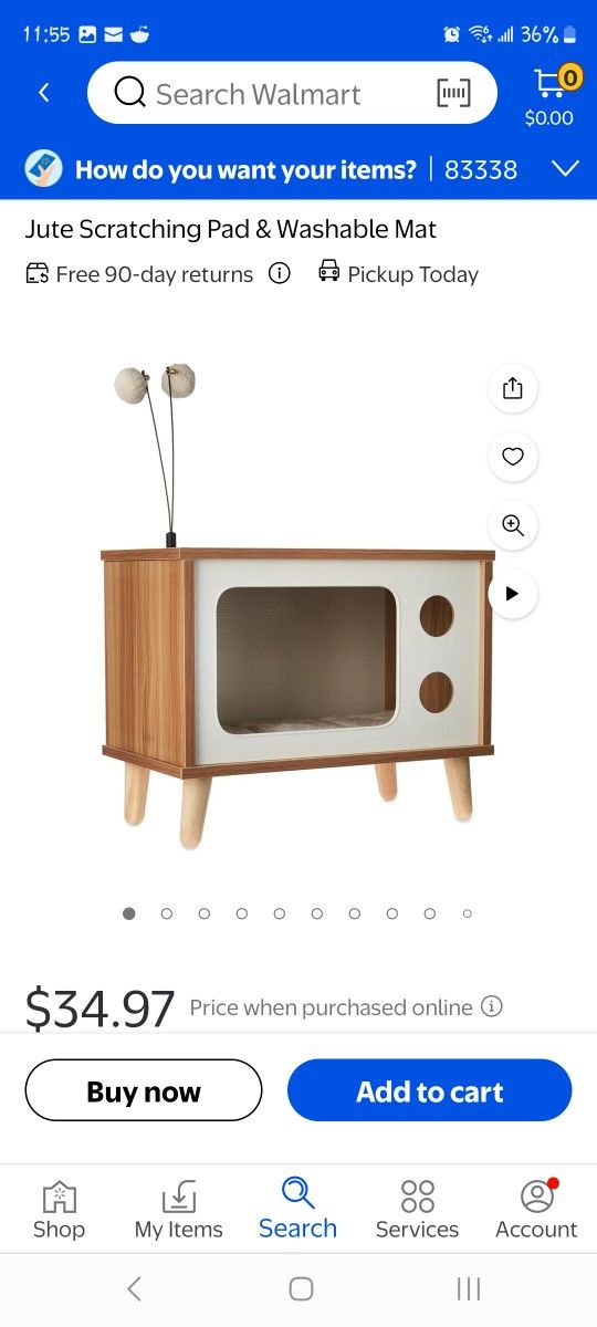 Vibrant Life Purr-view Retro TV Cat Condo