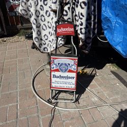 Vintage Neon Beer Signs Lot Budweiser, Garage Pool Man Cave