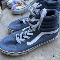 Vans High Tops Girls Size 5