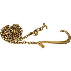 G70 5/16” x 10’ Chain w/15” J-Hook by Grab & Mini J/T Hook