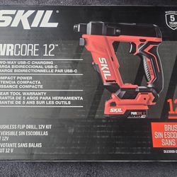 SKIL 12V Brushless Flip Drill Kit