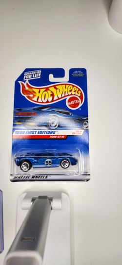 HOT WHEELS 1999 FIRST EDITIONS 16/26 - FORD GT-40 METALLIC BLUE