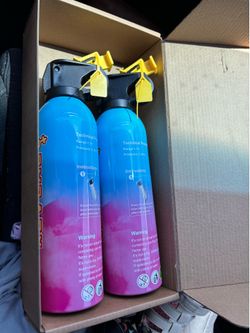 Blue gender reveal extinguishers