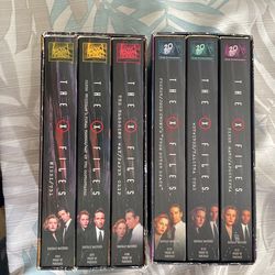 I’ve got the six tape VHS of the X-Files