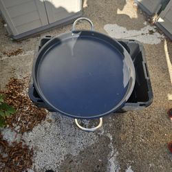 Large Steel Comal