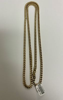 Gold Boxlink Necklace 