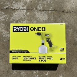 RYOBI ONE+ 18V Cordless Battery .5L Compact Chemical Sprayer (Tool Only)