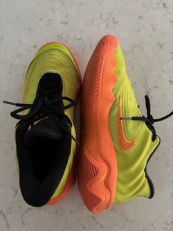 Nike Basketball Sneakers Yellow Orange