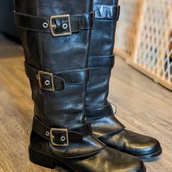 Coach Leather Boots