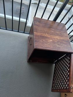 Wooden Storage Cabinet
