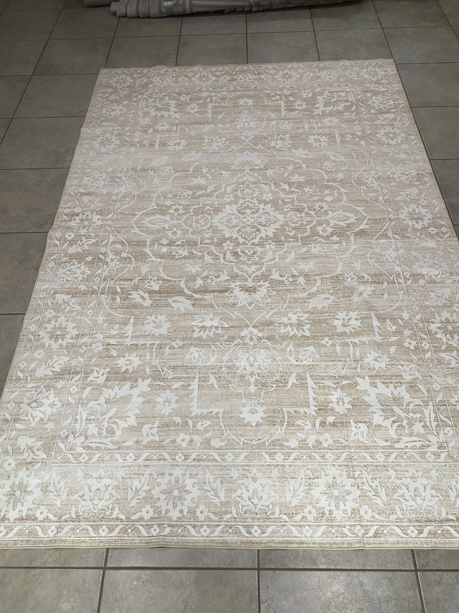 6x9 Washable Area Rug New